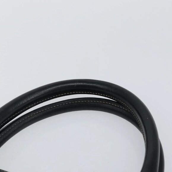 Burberrys Nova Check Hand Bag Canvas Beige Auth bs29129 - Picture 8 of 15